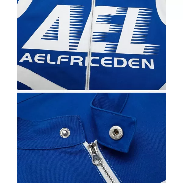 Aelfric Eden Mens Vintage Oversized Shirts Unisex Streetwear Patchwork Casual ShortSleeveA3bule