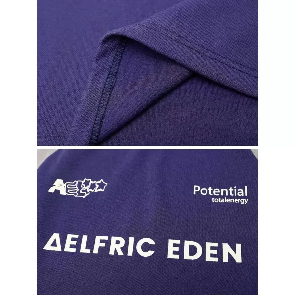 Aelfric Eden Oversized Crewneck Sweatshirts for Men Vintage Graphic Pullover Loose Fit Streetwear Long Sleeve TopBpurple