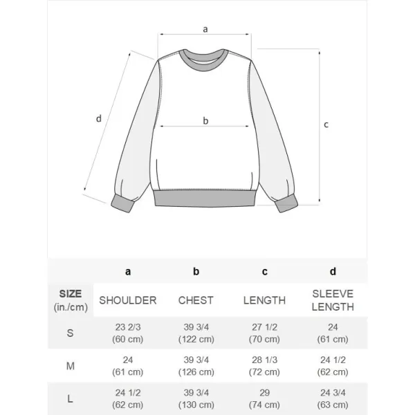 Aelfric Eden Oversized Crewneck Sweatshirts for Men Vintage Graphic Pullover Loose Fit Streetwear Long Sleeve TopE04letter Print amp Rose