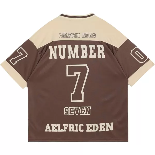 Aelfric Eden Oversized Graphic Tees Men Contrast Color Speedway Racing Tee Unisex Streetwear Tshirt Patchwork Polo TeeA15coffee