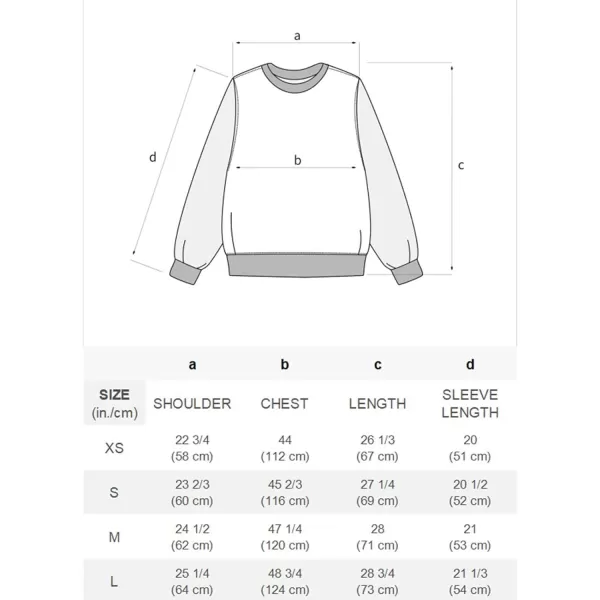 Aelfric Eden Graphic Heart Printed Knit Sweater Long Sleeve Crewneck Oversized Loose Fit Pullover TopsE01fake Twopiece amp White