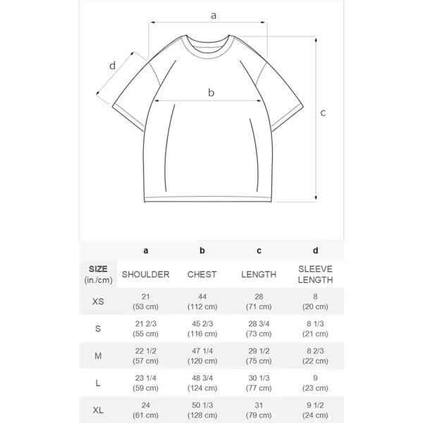 Aelfric Eden Mens Japanese Casual Short Sleeves Graphic Print Shirts Unisex Vintage TeeC01apricot