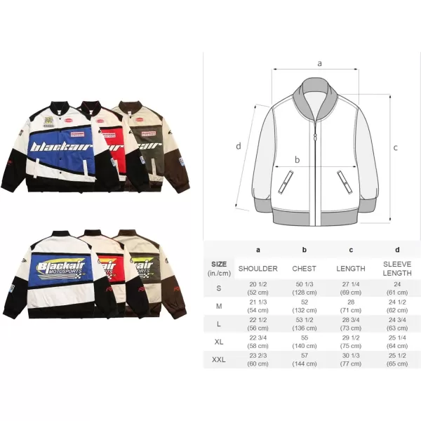 Aelfric Eden Mens Varsity Jacket Harajuku Vintage Graphic Baseball Jacket Unisex Coats StreetwearVsblue