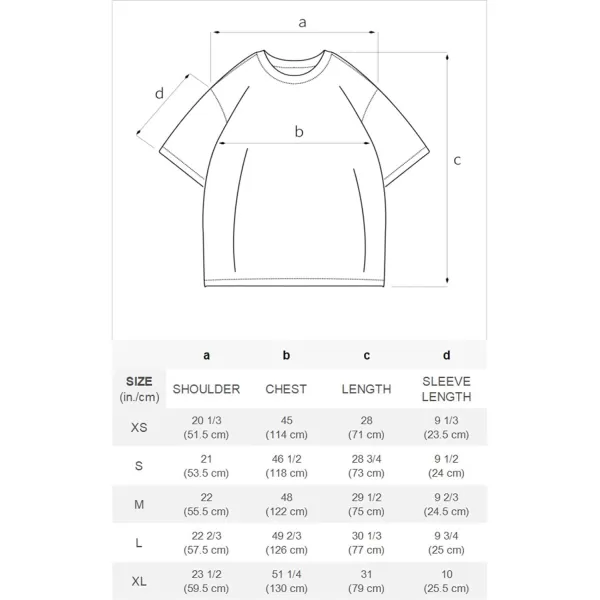 Aelfric Eden Oversized Graphic Tees Unisex Graffiti Print Shirts Inkjet Tee Top44star Portraitampwhite