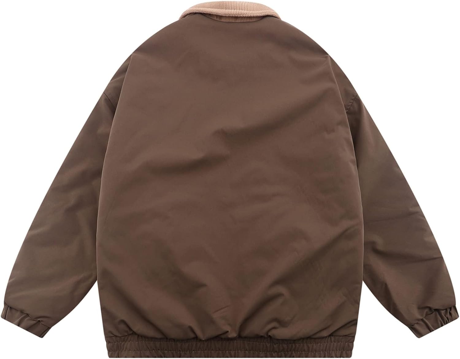 Aelfric Eden Mens Motorcycle Jackets Varsity Jacket Vintage Letter Print Patchwork Jacket Beige Oversized Overcoats647brown