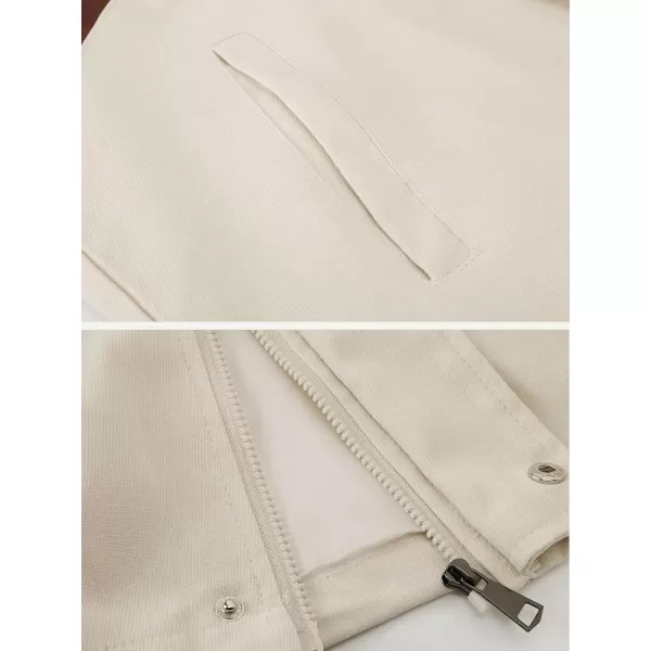 Aelfric Eden Mens Motorcycle Jackets Varsity Jacket Vintage Letter Print Patchwork Jacket Beige Oversized Overcoats01beige