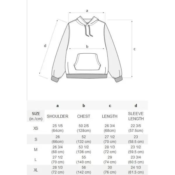 Aelfric Eden Mens Graphic Oversized Hoodie Cartoon Character Print Streetwear Casual hoodies y2k Hooded SweatshirtK01apricot