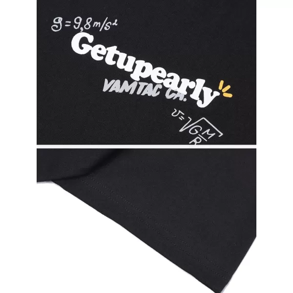 Aelfric Eden Mens Graphic Tee Vintage tees Oversized Streetwear T Shirts Unisex Letter Print Tshirt Casual Summer TopsAa4black