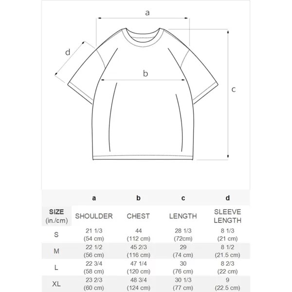 Aelfric Eden Mens Graphic Tee Vintage tees Oversized Streetwear T Shirts Unisex Letter Print Tshirt Casual Summer TopsB10apricot