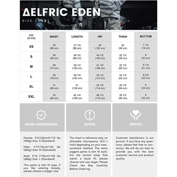 Aelfric Eden Mens Joggers Pants Long MultiPockets Outdoor Fashion Casual Jogging Cool Pant with Drawstring011blue