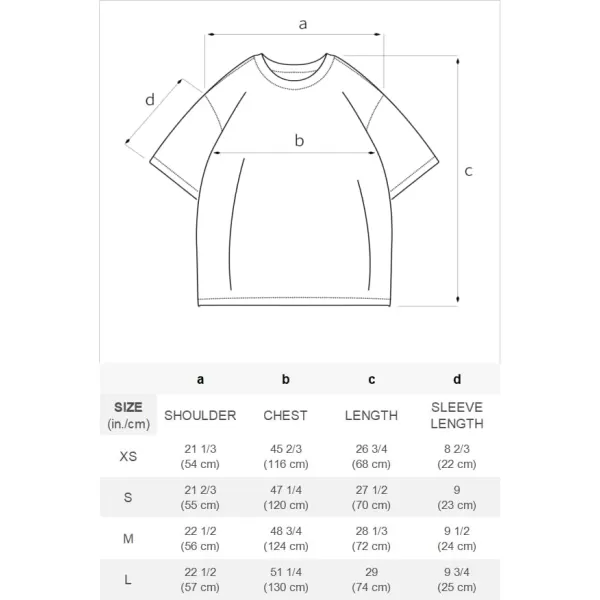 Aelfric Eden Oversized Tees Men 90s Vintage Graphic Shirts Summer Streetwear Casual TShirts115black