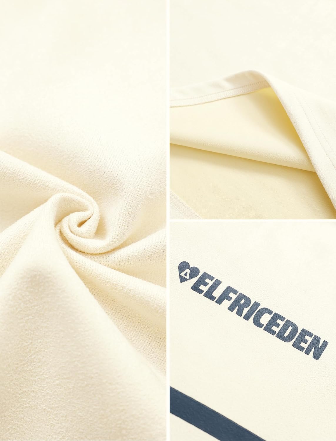 Aelfric Eden Oversized Crewneck Sweatshirts for Men Vintage Graphic Pullover Loose Fit Streetwear Long Sleeve TopBeige