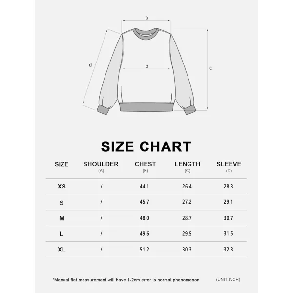 Aelfric Eden Oversized Graphic Sweatshirt for Women Contrast Color Crewneck Long Sleeve Tops Casual PulloverGreen