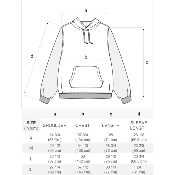Aelfric Eden Graphic Hoodies for Men Vintage Printed Hoodie Sweatshirt Oversized Long Sleeve Streetwear Hooded PulloverBlack