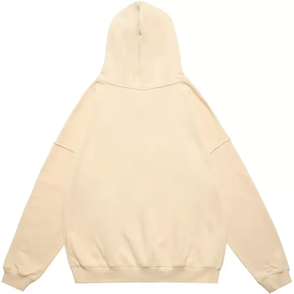 Aelfric Eden Hoodies Oversized Graphic Pullover Sweatshirt Unisex Casual Hooded Hoodie Streetwear 2024 Fall OutfitsApricot
