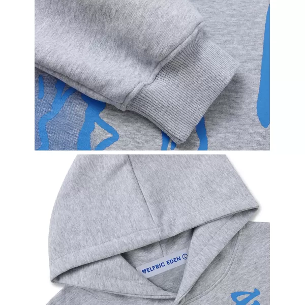 Aelfric Eden Womens Hoodies Y2k Long Sleeve Oversized Sweatshirt Trendy Preppy ClothesGrey