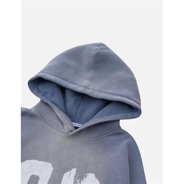 imageAelfric Eden Graffiti Hoodie Number Washed Hoodies Long Sleeve Oversized Hooded Pullover Sweatshirt 2024 Trendy OutfitsBlue