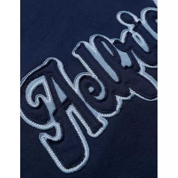 imageAelfric Eden Mens Hoodies Applique Embroidery Hoodie Casual Baggy Hooded Pullover Sweatshirts 2024 Trendy OutfitsBlue