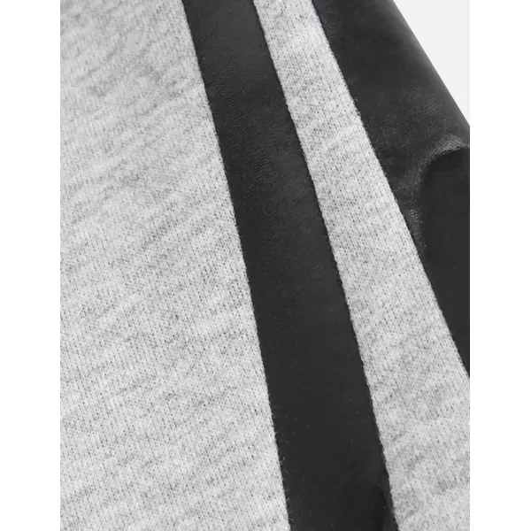 imageAelfric Eden Oversized Hoodie Mens Vintage Patchwork Hoodies Casual Streetwear Hooded Sweatshirt with PocketGrey