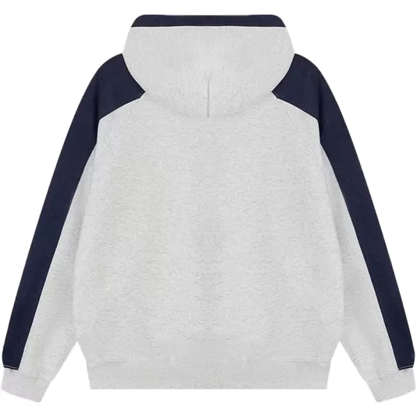 imageAelfric Eden Oversized Hoodie for Women Vintage Graphic Hooded Sweatshirts Streetwear Y2K Hoodies PulloverGrey