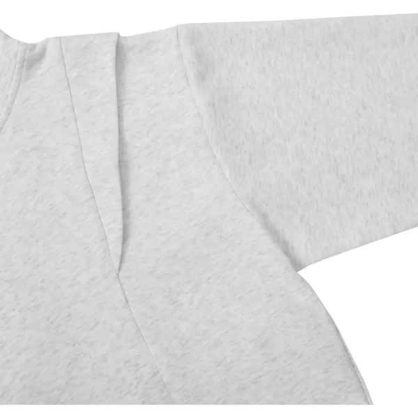 imageAelfric Eden Womens Oversized Hoodies Sweatshirt Trendy Long Sleeves Solid Essentials Hoodie Y2k Fall Fashion OutfitsGrey