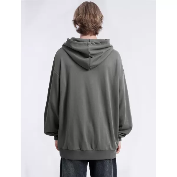 imageAelfric Eden Y2k Hoodies Blurry Shadow Print Hoodie Oversized Hooded Sweatshirt Pullover TopsGrey