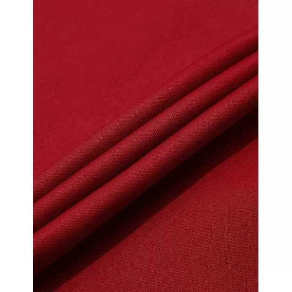 imageAelfric Eden Hoodies Color Blocking Embroidery Hoodie Oversized Hooded Pullover Sweatshirts 2024 Trendy OutfitsRed
