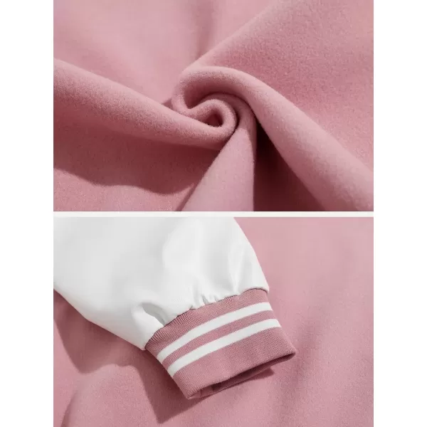 imageAelfric Eden Mens Varsity Jackets Bomber Letterman Jacket Oversized Y2k Baseball Coats6pink