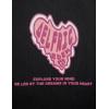 imageAelfric Eden Graphic Hoodie Womens Oversized Hoodies Y2k Cute Heart Print Sweatshirt Streetwear Hooded PulloverBlack