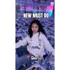 imageAelfric Eden Womens Oversized Hoodies Letter Graphic Print Long Sleeve Pullover with Pocket Y2K Steetwear OutfitsLight Grey