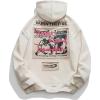 imageAelfric Eden Graphic Hoodies for Men Letter Printed Hoodie Sweatshirt Oversized Streetwear Hooded PulloverBeige