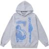 imageAelfric Eden Hoodies for Women Oversized Graphic Hoodies Unisex Y2k Hooded Sweatshirt PulloverGrey