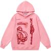 imageAelfric Eden Hoodies for Women Oversized Graphic Hoodies Unisex Y2k Hooded Sweatshirt PulloverPink