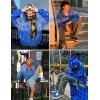 imageAelfric Eden Hoodies Star Patch Gradient Zip Up Hoodie Casual Oversized Hooded Zipper Sweatshirts Trendy OutfitsBlue