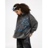 imageAelfric Eden Mens Lightning Graphic Hoodies Print Oversized Unisex Streetwear Vintage Hoodie Y2k Sweatshirt Pocket PulloverGrey