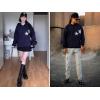 imageAelfric Eden Star Hoodies Y2k Oversized Graphic Hoodies Aesthetic 90s Crewneck Sweatshirt Long Sleeve Pullover TopsA1navy Blue