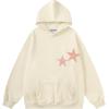 imageAelfric Eden Star Hoodies Y2k Oversized Graphic Hoodies Aesthetic 90s Crewneck Sweatshirt Long Sleeve Pullover TopsApricot
