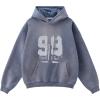 imageAelfric Eden Graffiti Hoodie Number Washed Hoodies Long Sleeve Oversized Hooded Pullover Sweatshirt 2025 Trendy OutfitsBlue