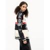 imageAelfric Eden Faux Leather Racing Jacket Oversized Motorcycle Biker Racer Jackets Streetwear UnisexApricot