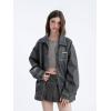 imageAelfric Eden Leather Jacket Faux Vintage Oversized Motorcycle Jackets Zip Up Moto Jacket Fashion Trendy Outfits UnisexBlack
