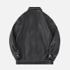imageAelfric Eden Leather Jacket Faux Vintage Oversized Motorcycle Jackets Zip Up Moto Jacket Fashion Trendy Outfits UnisexBlack