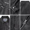 imageAelfric Eden Leather Jacket Faux Vintage Oversized Motorcycle Jackets Zip Up Moto Jacket Fashion Trendy Outfits UnisexBlack