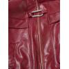 imageAelfric Eden Womens Leather Jacket Faux Motorcycle Bomber Coats 2024 Fall Fashion Winter OutfitsBurgundy