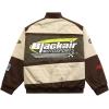 imageAelfric Eden racer jacket men Jacket Vintage Graphic Baseball Jacket Unisex Coats Streetwear02brown