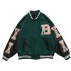 imageAelfric Eden Varsity Jacket Mens Vintage Bomber Jackets Y2k Bone Graphic Baseball Letterman JacketAgreen