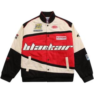 imageAelfric Eden racer jacket men Jacket Vintage Graphic Baseball Jacket Unisex Coats Streetwear02red
