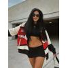imageAelfric Eden Blackair Mens Varsity Jackets Womens Bomber Jackets Vintage Motorcycle Racer JacketVared
