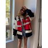imageAelfric Eden Blackair Mens Varsity Jackets Womens Bomber Jackets Vintage Motorcycle Racer JacketVared