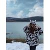 imageAelfric Eden Womens Sherpa Fleece Jacket Zip Up Patchwork Winter Puffer Fuzzy Jackets Warm Fur Coat UnisexWhite