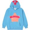imageAelfric Eden Womens Graphic Hoodies Pink Star Print Hoodie Unisex Oversized Hoodies Long Sleeve Pocket PulloverAa05blue